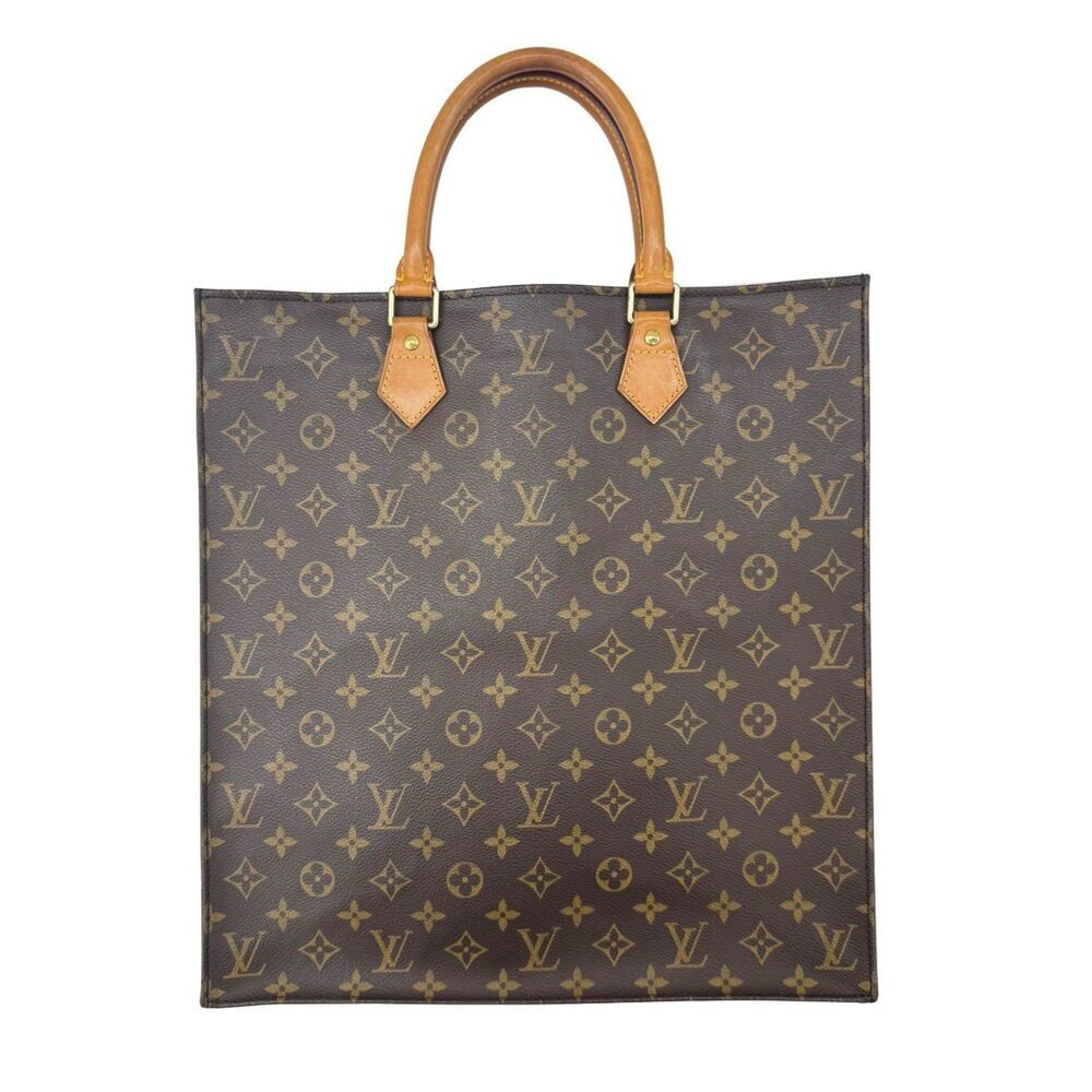 LOUIS VUITTON Brown Monogram Tote Bag
